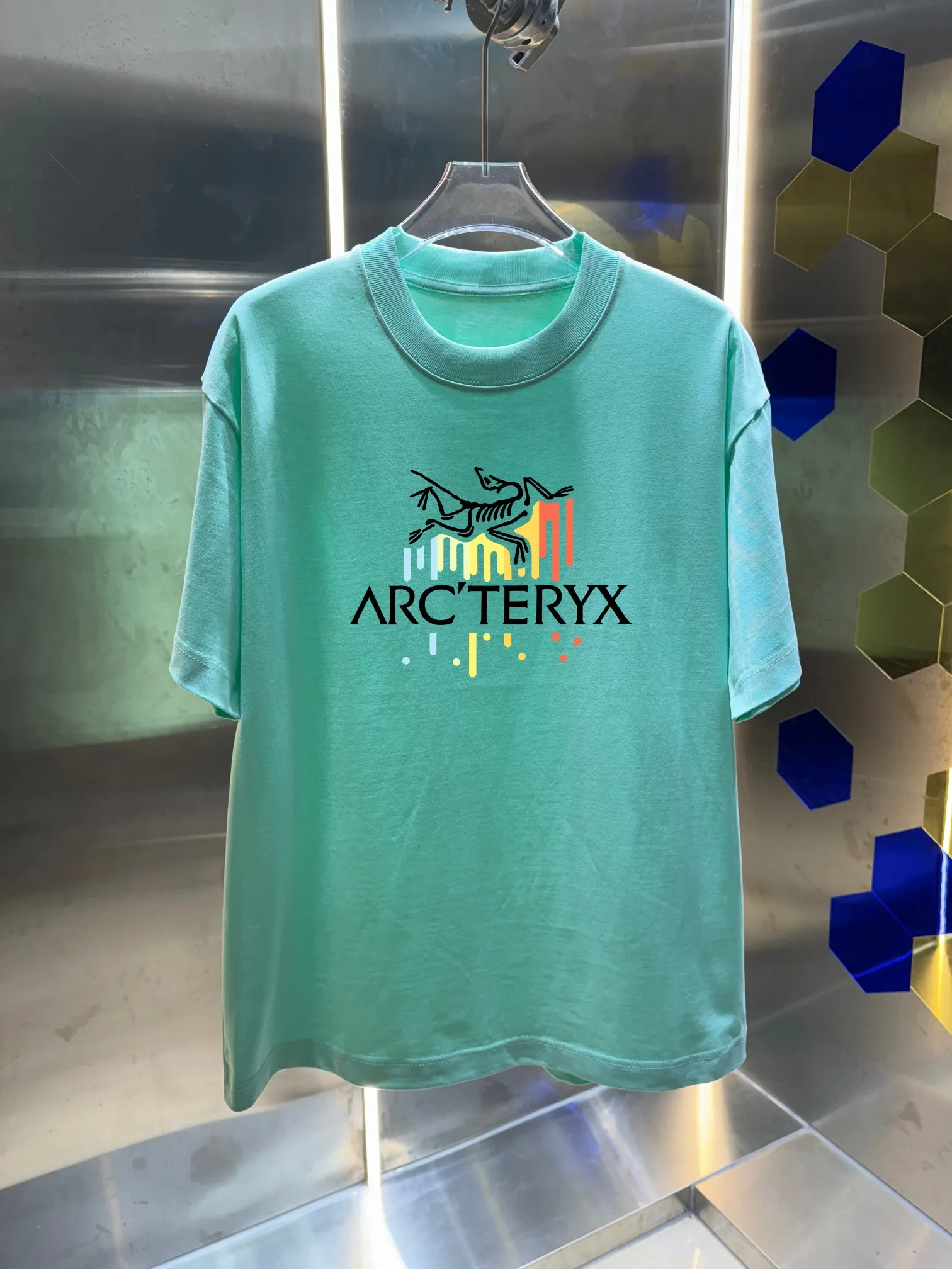 Arc'Teryx JILSANDER 2026 New Arrival Series LOGO T Same Style Versatile ：Black White Green Purple Size：S M L XL XXL